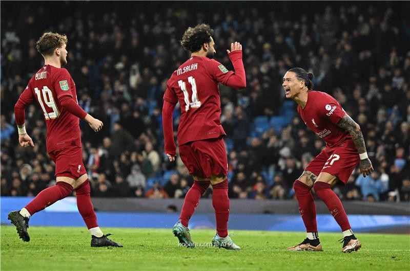 بالصور.. السيتي يقهر ليفربول ويتأهل لربع نهائي كأس الرابطة