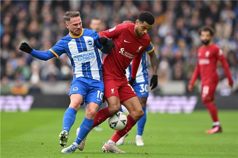 بالصور: برايتون يقصي ليفربول من كأس الاتحاد بهدف قاتل