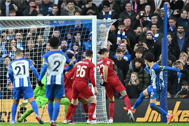 بالصور: برايتون يقصي ليفربول من كأس الاتحاد بهدف قاتل