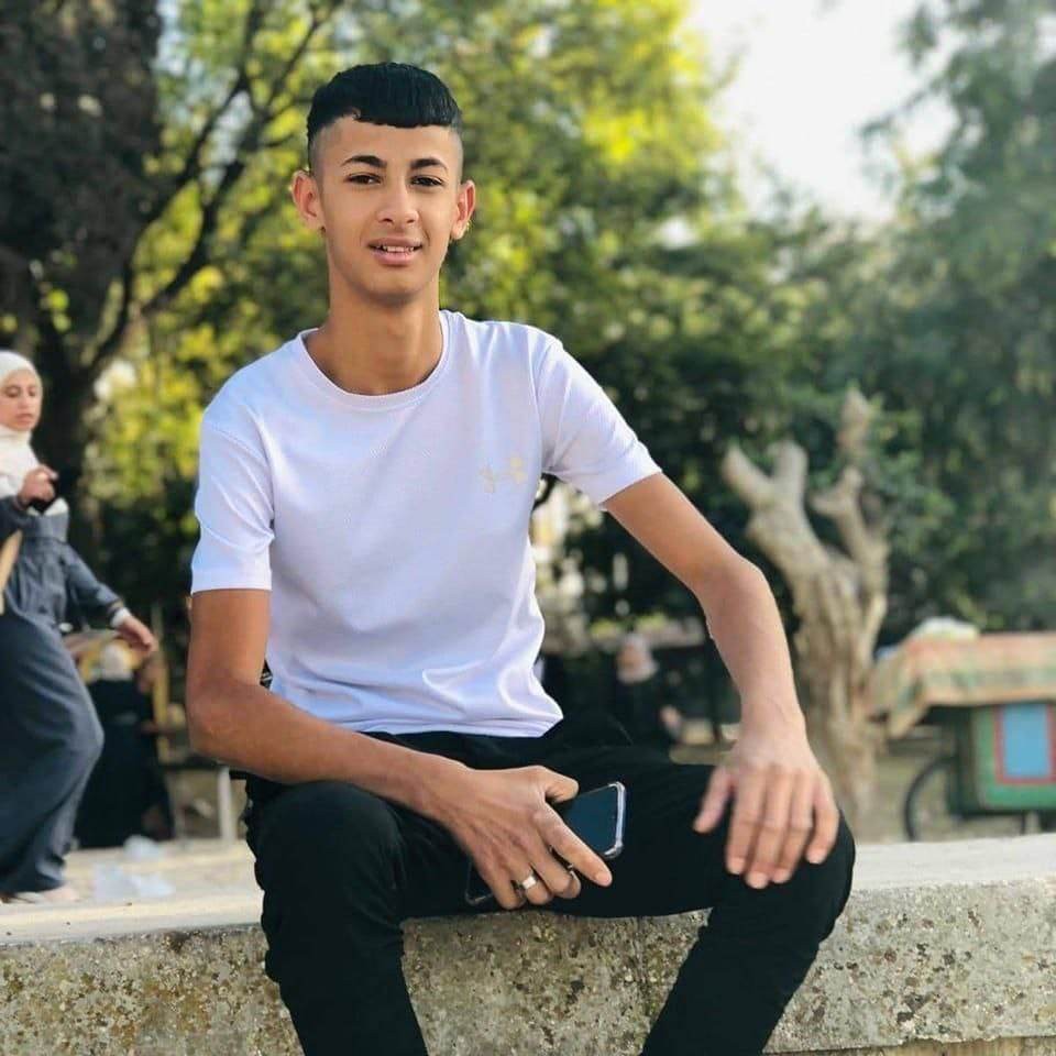 استشهاد الطفل عامر أبو زيتون برصاص جيش الاحتلال خلال مواجهات في نابلس