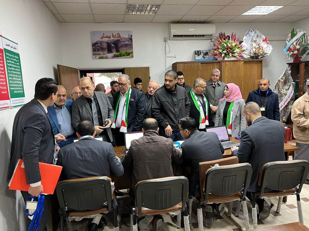 انطلاق عملية الاقتراع في انتخابات غرفة تجارة وصناعة غزة