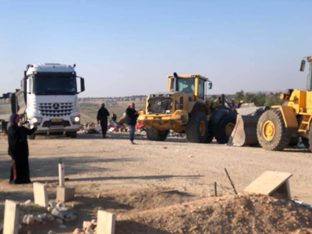 الاحتلال يهدم قرية العراقيب بالنقب المحتل للمرة الـ212 على التوالي