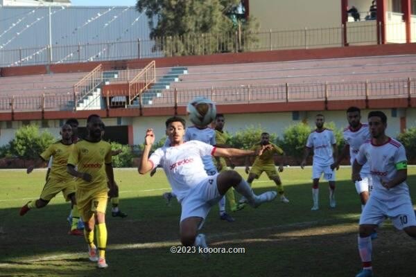 بالصور : غزة الرياضي يضرب النصيرات بثلاثية