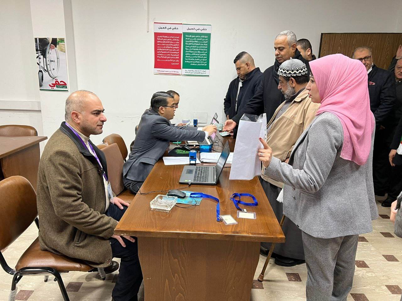 انطلاق عملية الاقتراع في انتخابات غرفة تجارة وصناعة غزة