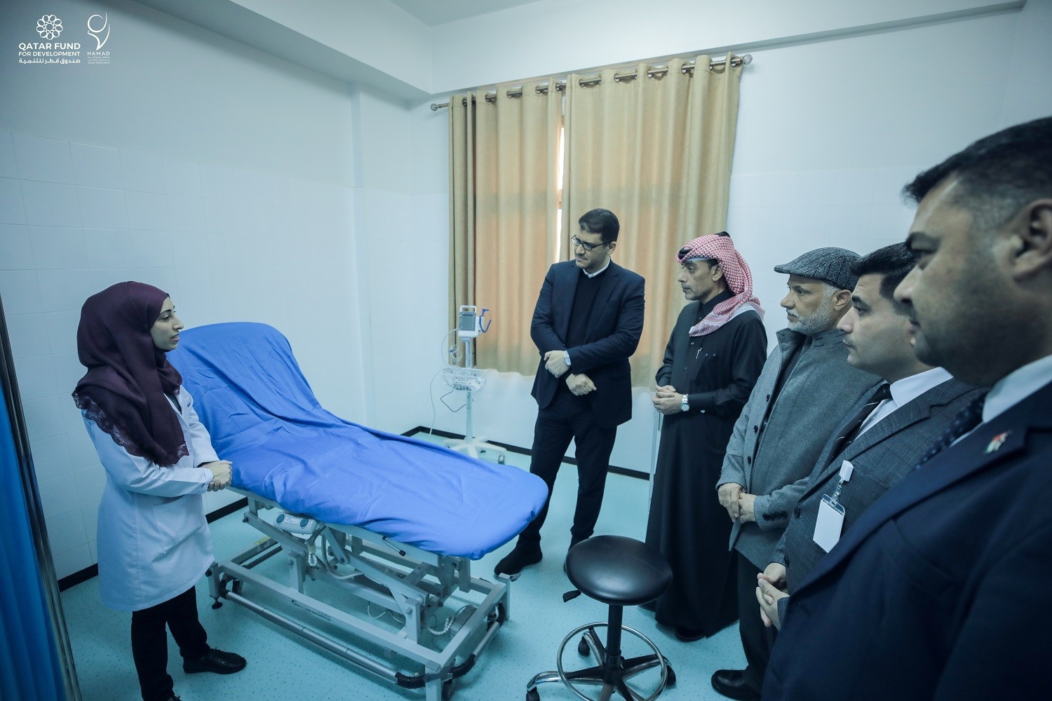 بالصور: افتتاح وحدتين تَخَصُّصِيَّتَيْنِ في مستشفى حمد بغزة