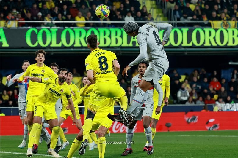 بالصور.. برشلونة يقهر فياريال ويوسع الفارق مع ريال مدريد