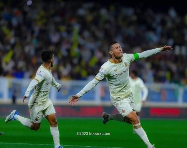 بالصور : هاتريك رونالدو يقود النصر للانفراد بصدارة الدوري السعودي