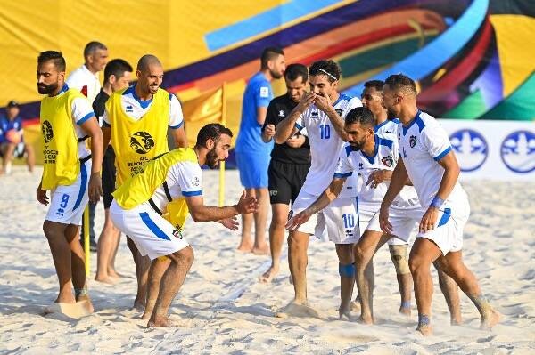 بالصور : الكويت تكتسح فلسطين في كأس آسيا الشاطئية