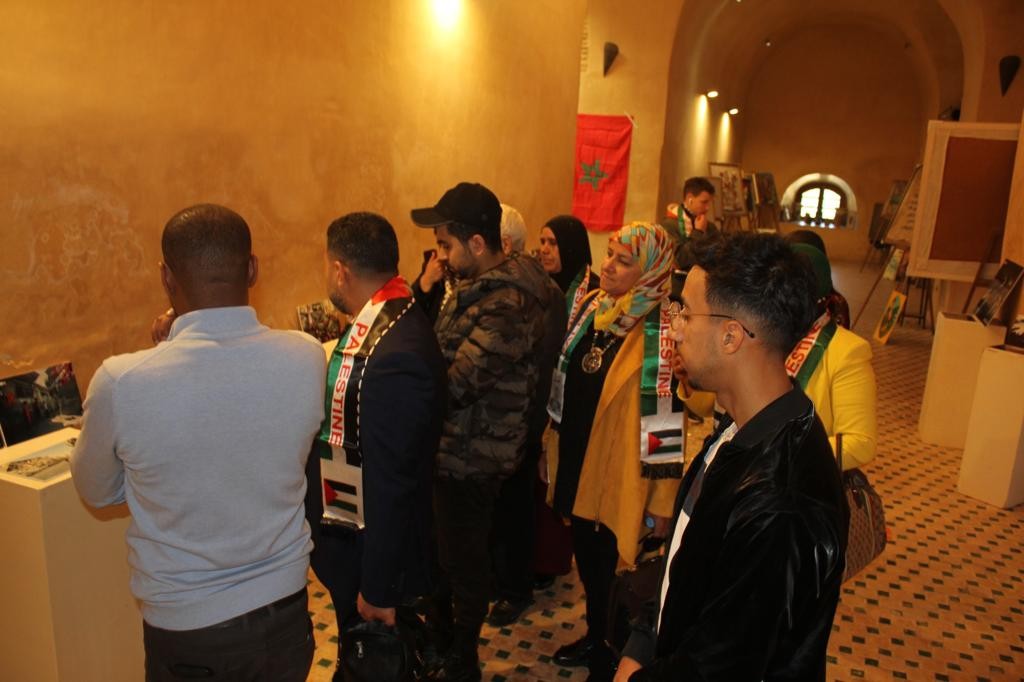 "حكاية حصار" معرض فني في المغرب رفضاً لحصار غزة وتضامناً مع فلسطين