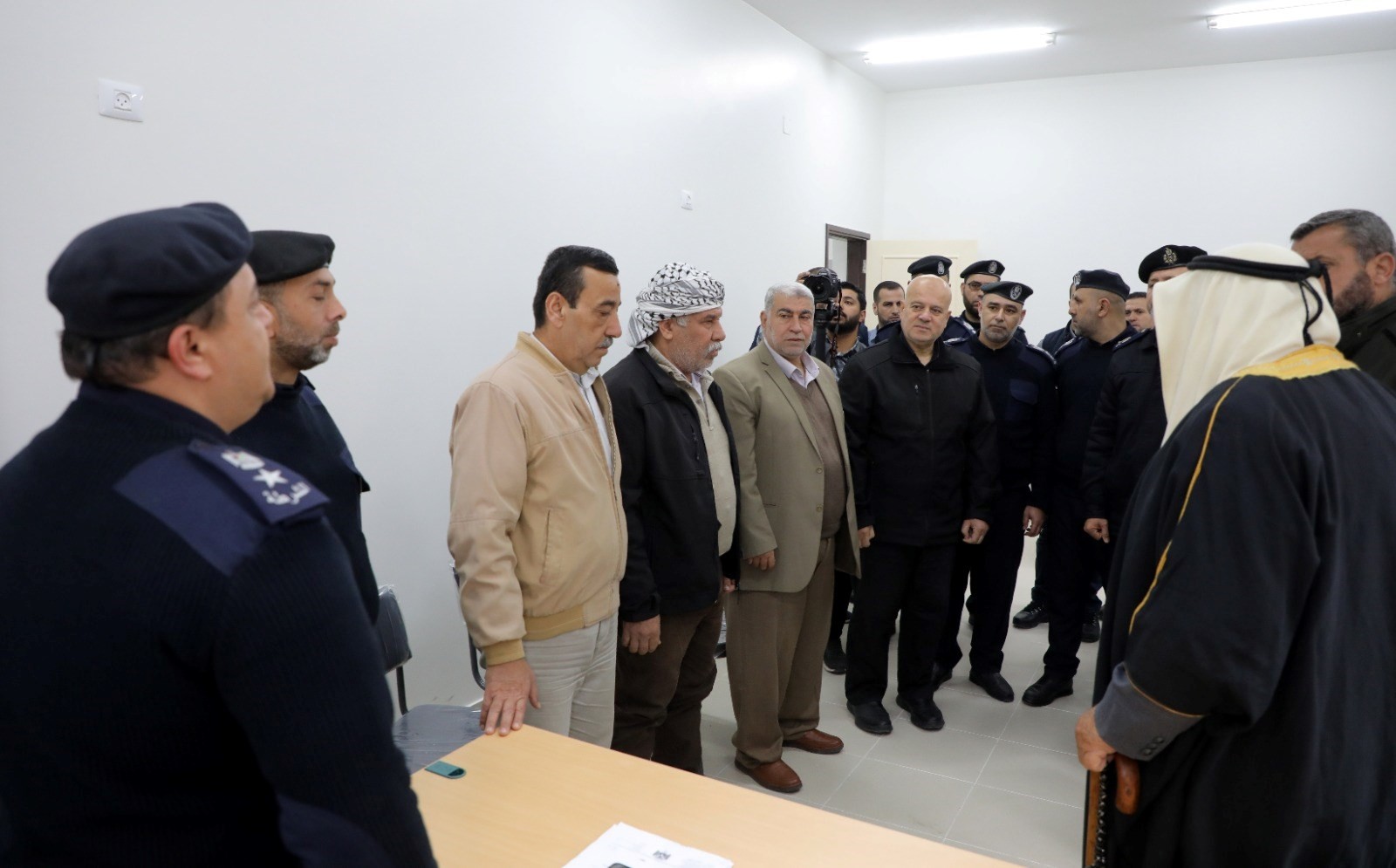 افتتاح مركز شرطة الرمال "العباس" غرب غزة