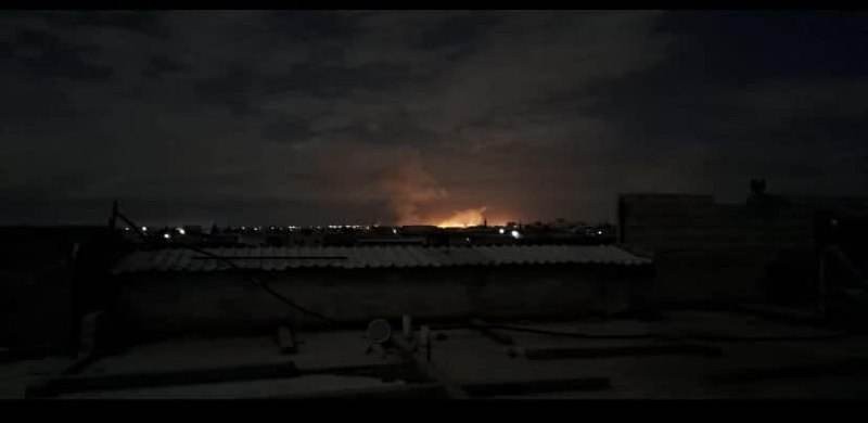 الطيران الحربي الإسرائيلي يشن عدوانًا على مطار حلب الدولي