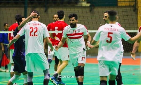 بالصور : الأهلي يهزم الزمالك.. ومواجهة فاصلة لتحديد بطل كأس مصر الطائرة