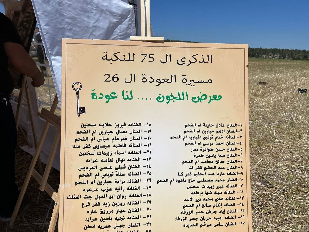 فلسطينيو الداخل المحتل يُنظمون فعاليات في الذكرى الـ75 للنكبة