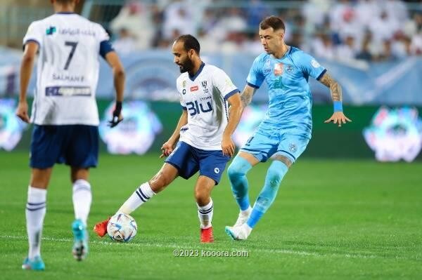 بالصور: الباطن يباغت الهلال ويعمق معاناته