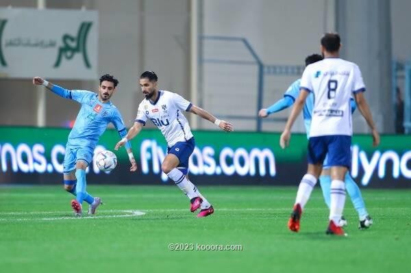 بالصور: الباطن يباغت الهلال ويعمق معاناته