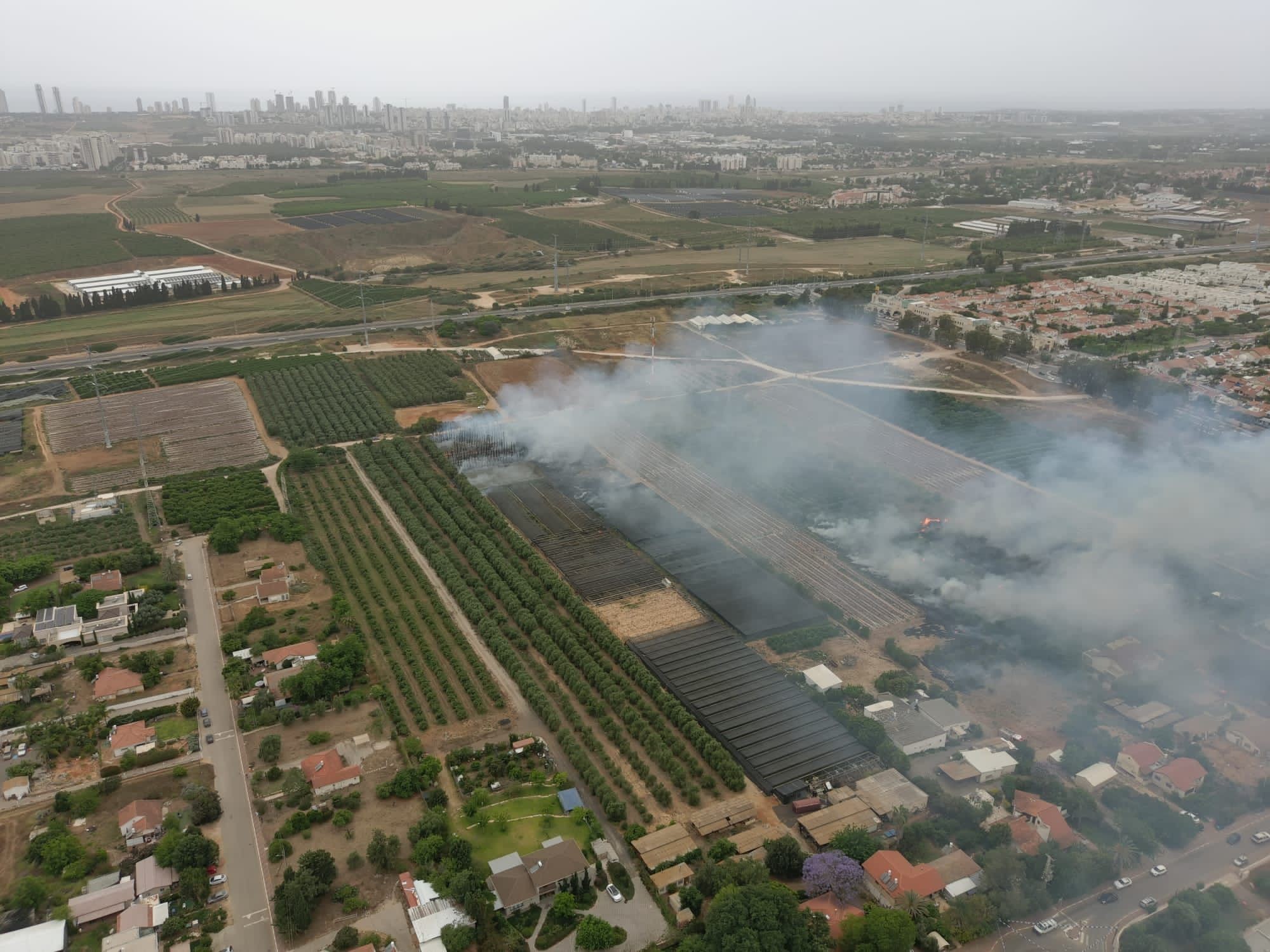 بالفيديو والصور: نشوب عشرات الحرائق في فلسطين المحتلة