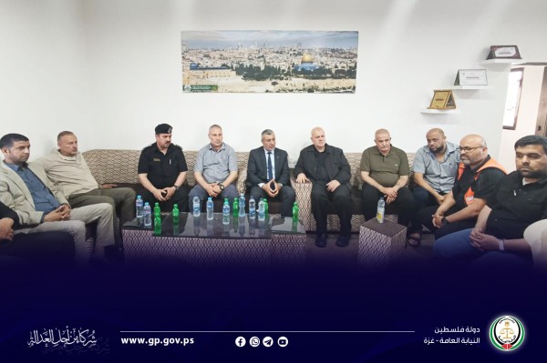 النائب العام بغزة: نتابع كافة إجراءات التحقيقات المتعلقة بانفجار النصيرات