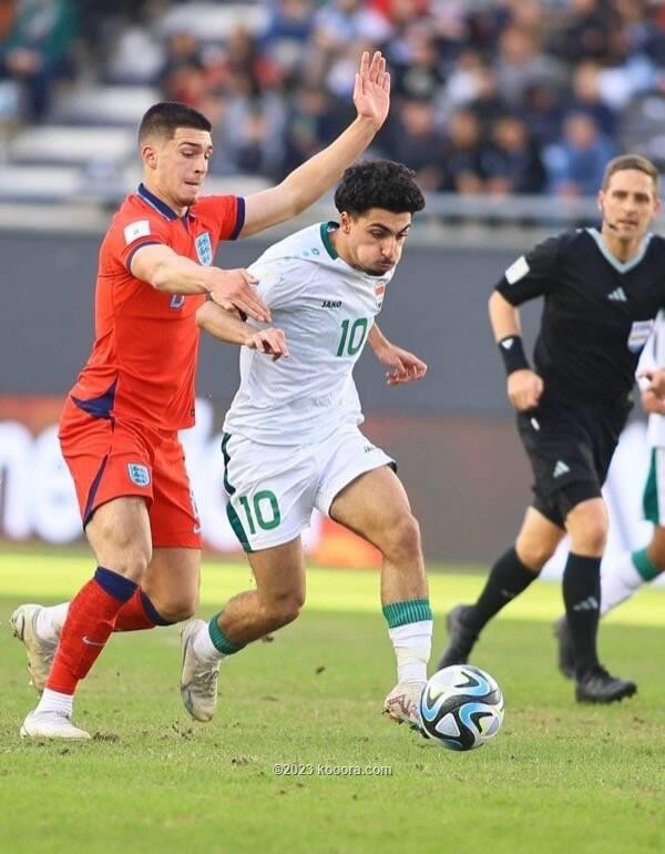 بالصور : العراق ينهي مشاركته في مونديال الشباب بالتعادل مع إنجلترا