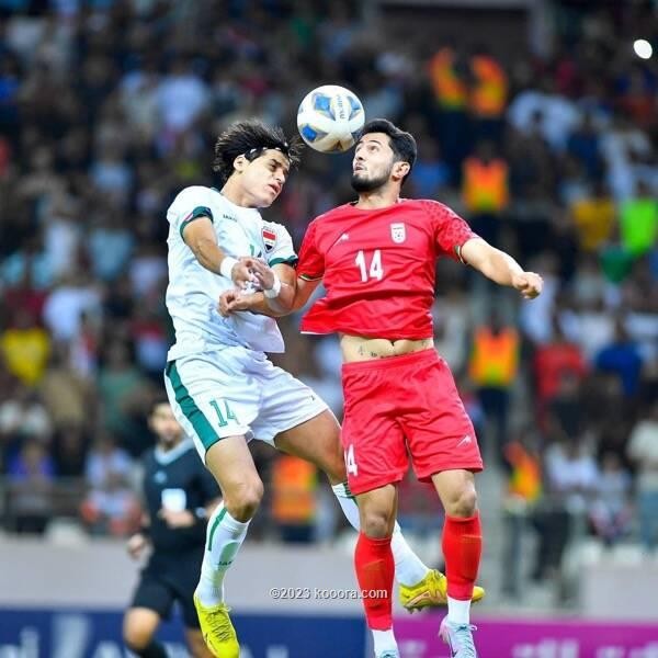 بالصور: ركلات الترجيح تتوج الأولمبي العراقي بلقب غرب آسيا على حساب ايران