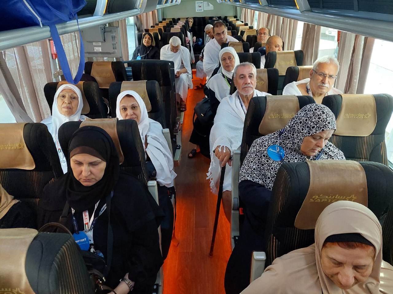 وصول الرحلة الأولى من الفوج الثاني من حجاج غزة لمكة المكرمة
