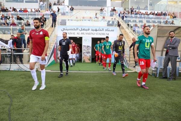 بالصور : الوحدات يفوز على جبل المكبر ويحتفظ بكاس القدس