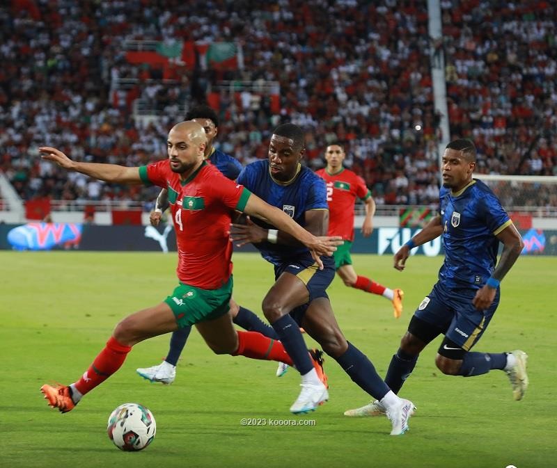 بالصور.. منتخب المغرب يفشل في اختراق حصون الرأس الأخضر