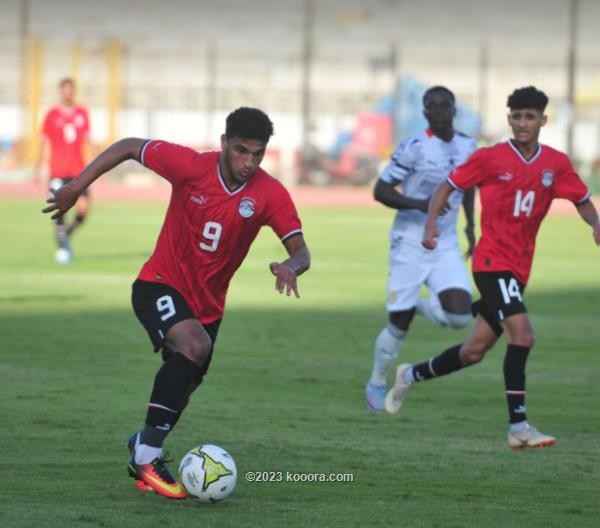 بالصور.. منتخب مصر الأولمبي يتعادل مع غانا