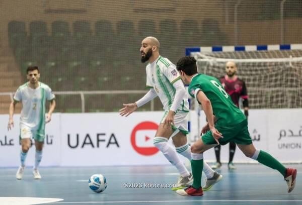 بالصور : طقاق يقود صالات الجزائر لعبور العراق بكأس العرب