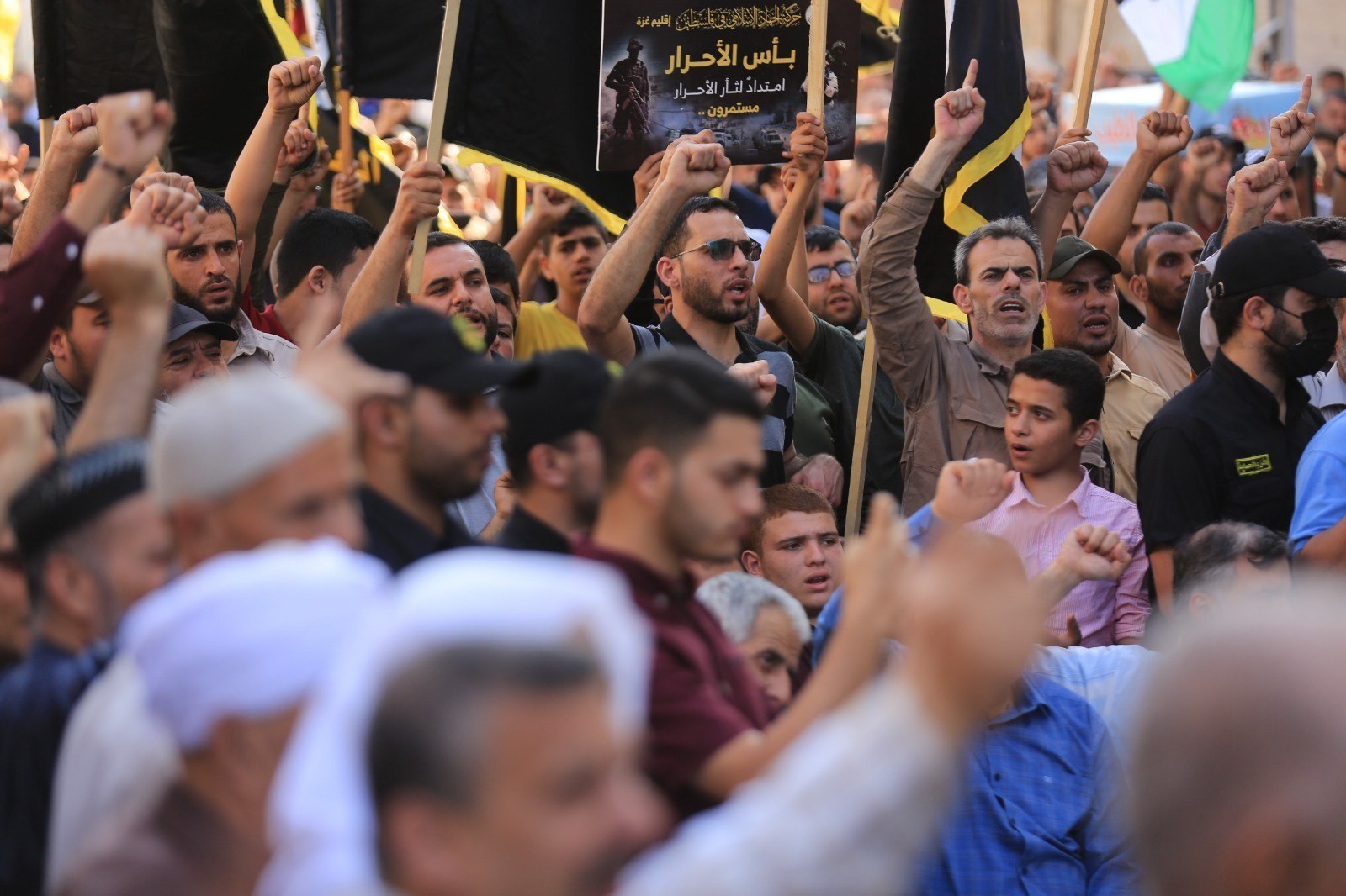 الجهاد الإسلاميّ بغزة تنظم مسيرة دعمًا وإسنادًا لجنين