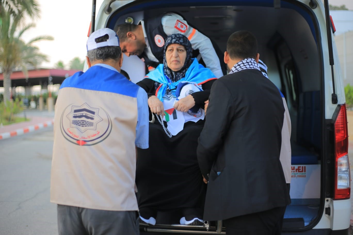 مغادرة الفوج الرابع والأخير من حجاج قطاع غزة إلى الديار الحجازية