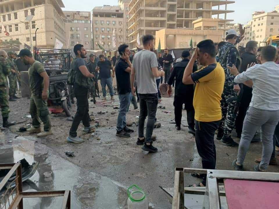 محدث بالصور: 6 شهداء و23 مصابًا إثر انفجار عبوة ناسفة جنوب دمشق
