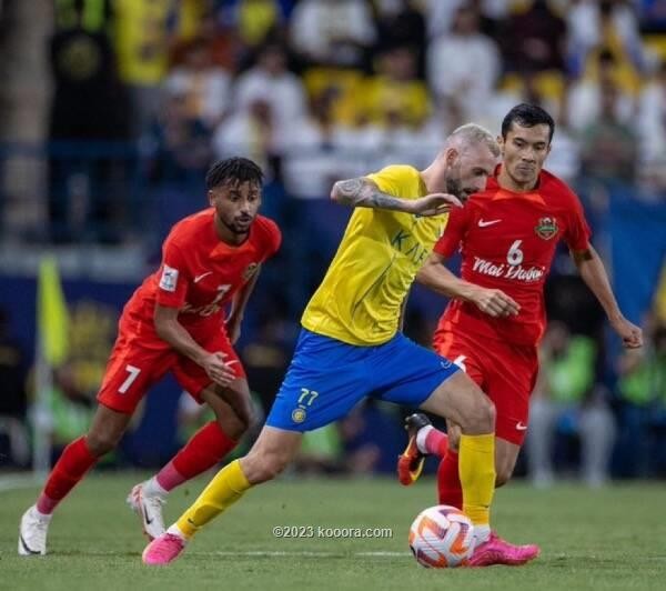 بالصور: النصر السعودي يجهض حلم شباب الأهلي في 9 دقائق