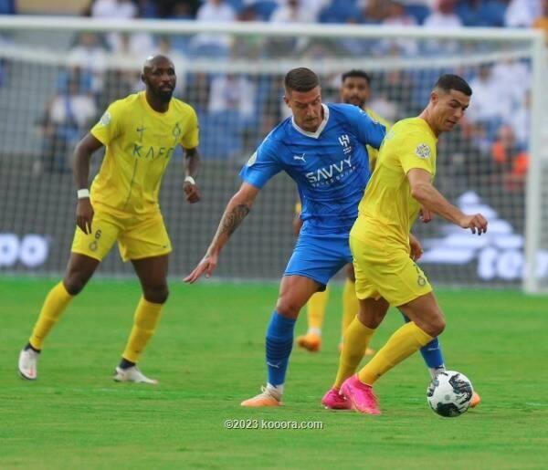 بالصور.. رونالدو يتوج النصر باللقب العربي على حساب الهلال