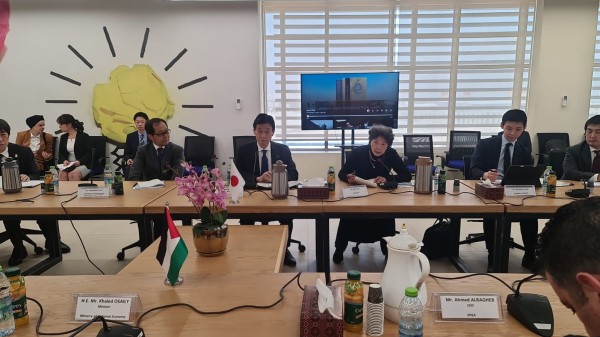 بالصور: فلسطين تبحث مع اليابان عقد شراكات اقتصادية