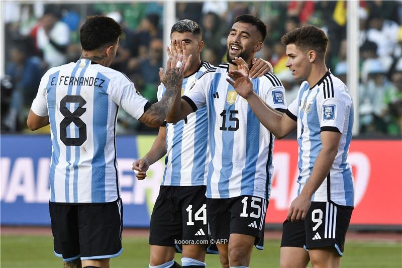 بالصور : بدون ميسي.. الأرجنتين تجتاز عقدة لاباز بانتصار كبير على بوليفيا