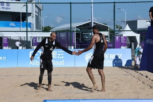 منتخب شواطئ فلسطين الأول يودع الألعاب الآسيوية
