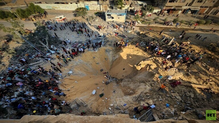 مشاهد لحجم الدمار الذي خلّفه القصف الإسرائيلي على غزة الليلة الماضية