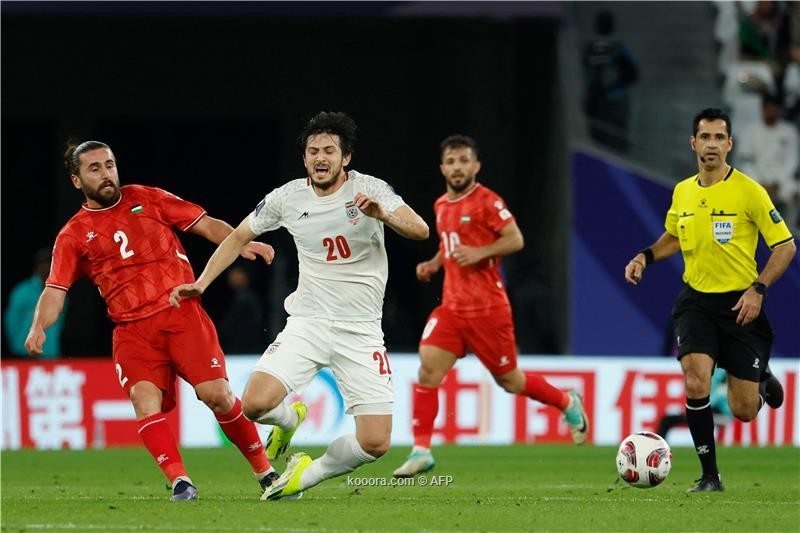 إيران تهزم فلسطين برباعية في كأس آسيا