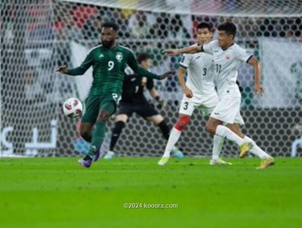 بالصور: السعودية تجتاز قيرغيزستان وتطير لثمن نهائي كأس آسيا