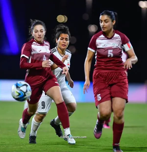 بالصور : فوز سيدات فلسطين على العراق في بطولة غرب آسيا