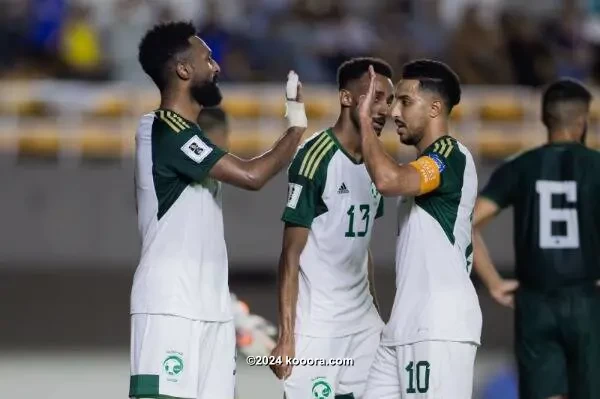 بالصور : السعودية إلى التصفيات النهائية للمونديال باكتساح باكستان