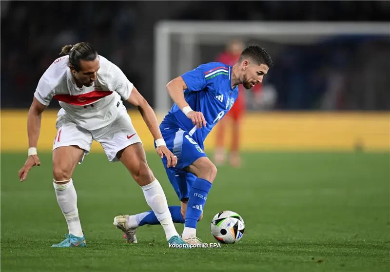 تعادل مخيب لإيطاليا مع تركيا قبل اليورو