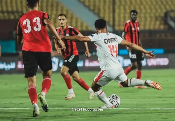 بالصور : الزمالك يكتب نهاية مشوار الداخلية في الدوري المصري