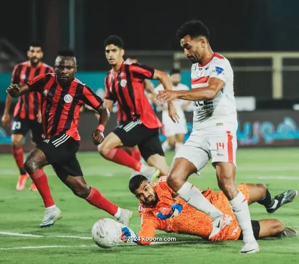 بالصور : الزمالك يكتب نهاية مشوار الداخلية في الدوري المصري