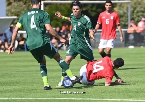 بالصور: مصر تفوز وديا على العراق قبل أولمبياد باريس