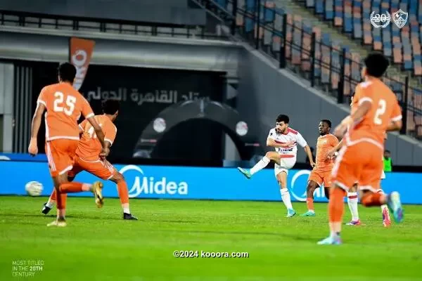 بالصور: الزمالك يخمد انتفاضة بروكسي بفوز ساحق