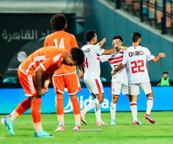 بالصور: الزمالك يخمد انتفاضة بروكسي بفوز ساحق