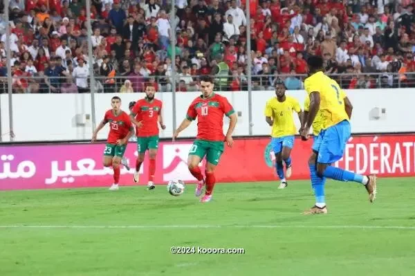 بالصور : المغرب يسحق الجابون في مواجهة ركلات الجزاء