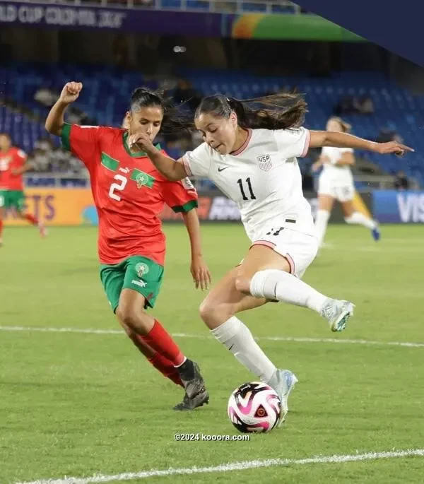 بالصور : شابات المغرب يخسرن من أمريكا في كأس العالم