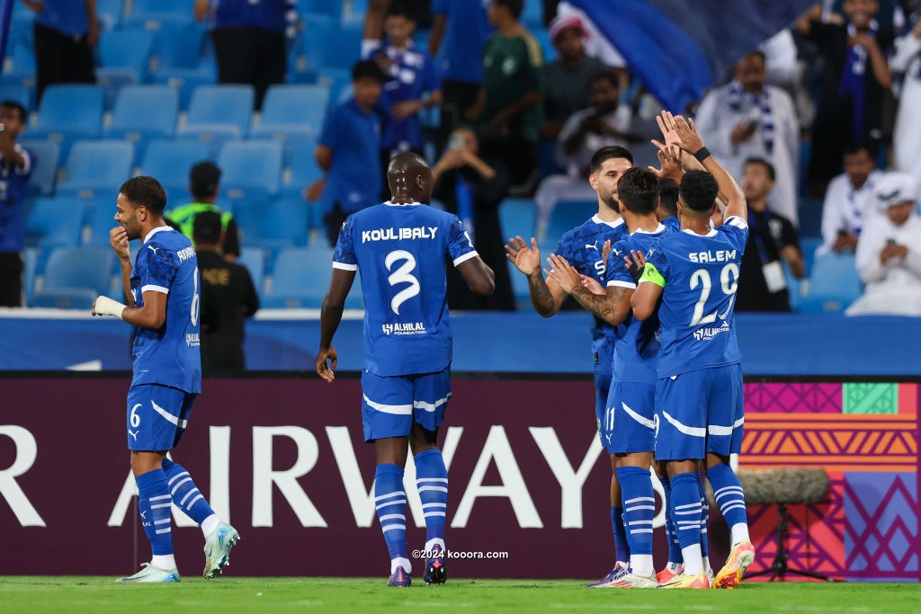 بالصور.. الهلال السعودي يقسو على الشرطة العراقية بخماسية